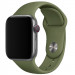 Силиконовый ремешок для Apple Watch Sport Band 38/40/41/42mm(ser.10) (S/M & M/L) 3pcs (Зеленый / Olive)