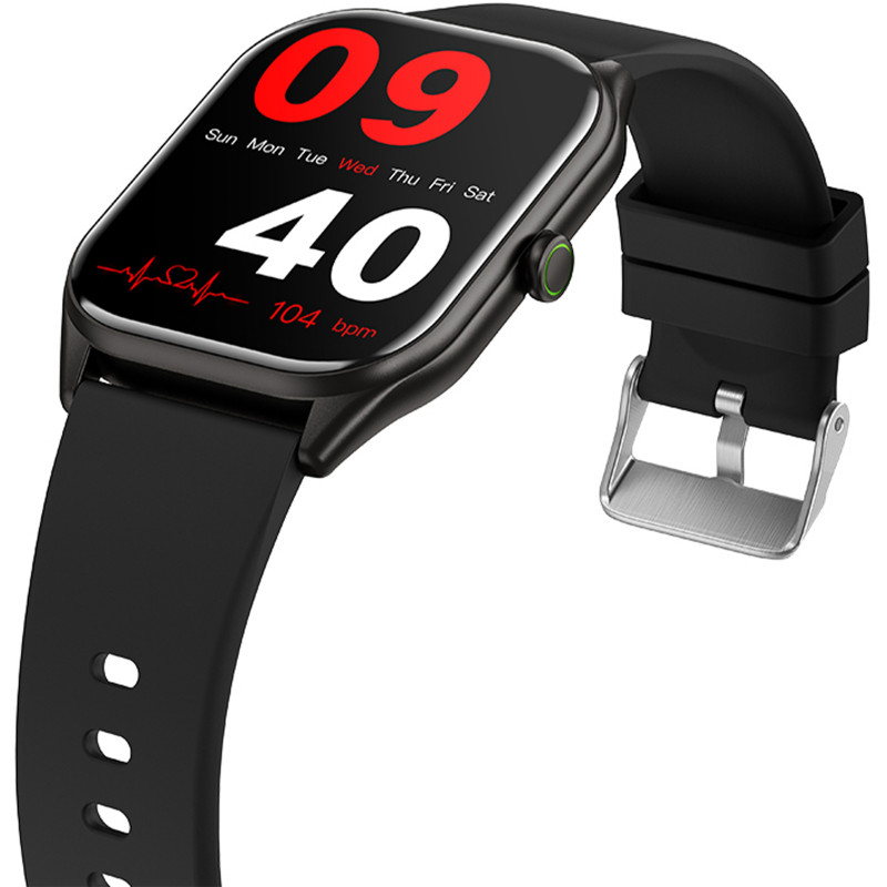 Смарт-годинник Hoco Y41 Smart sports watch (call version) (Black) в магазині vchehle.ua