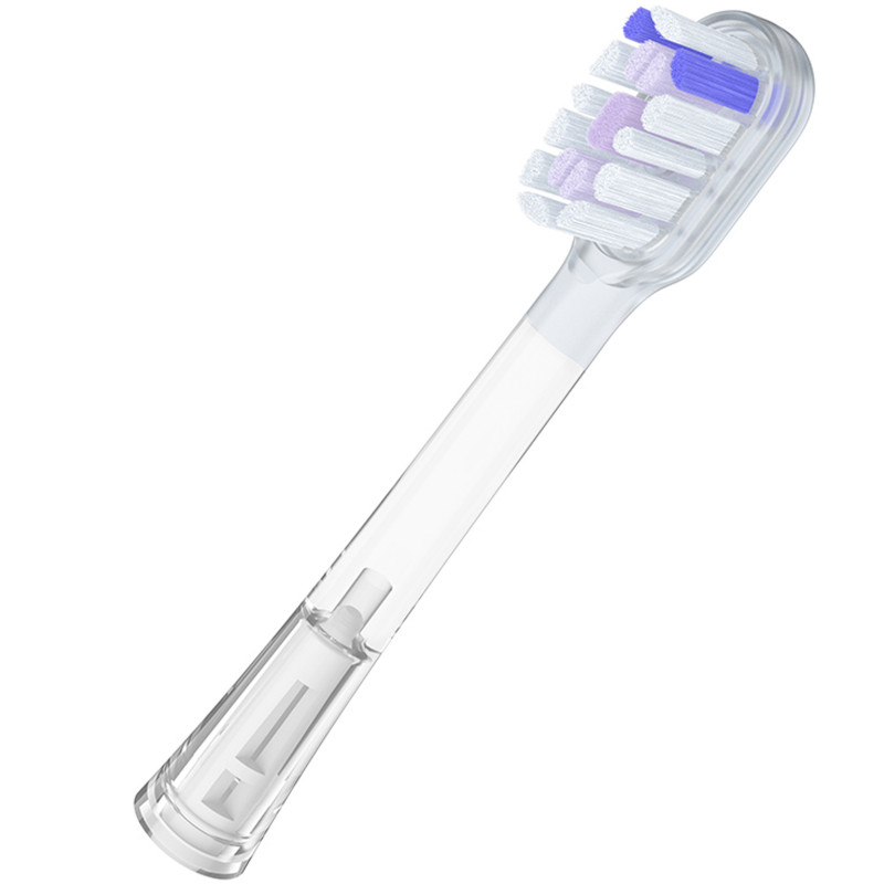 Купити Змінні насадки для електричної зубної щітки Hoco HP64 Acoustic (2шт) (Transparent) на vchehle.ua