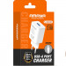 Фото МЗП Amaya M3 2.4A (1USB-A) + кабель USB to MicroUSB (White) на vchehle.ua