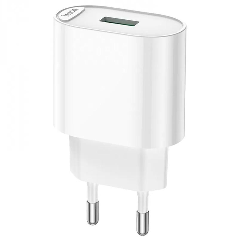 МЗП Hoco C109A Fighter QC3.0 (1USB-A) (White)