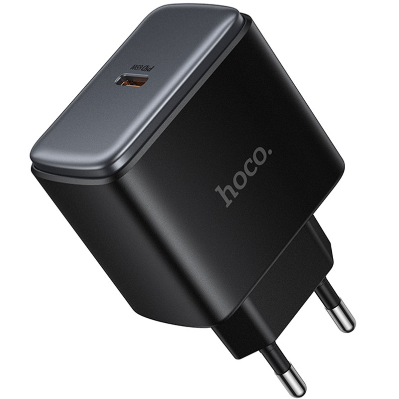 СЗУ Hoco C159A Upgrade PD65W (1USB-C) (Black) в магазине vchehle.ua