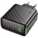 Фото МЗП Hoco CS27A Supply PD67W+QC3.0 (1USB-A/3C) (Black) на vchehle.ua