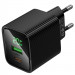 СЗУ Hoco CS83A Excellent with digital display PD20W+QC3.0 (1USB-A/1C) (Black) в магазине vchehle.ua