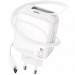 МЗП Proove Fixtape GaN 65W (1USB-C) + висувний кабель Type-C (White)