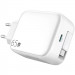 Фото МЗП Proove Fixtape GaN 65W (1USB-C) + висувний кабель Type-C (White) на vchehle.ua