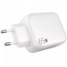 Фото МЗП Proove Fixtape GaN 65W (1USB-C) + висувний кабель Type-C (White) в маназині vchehle.ua