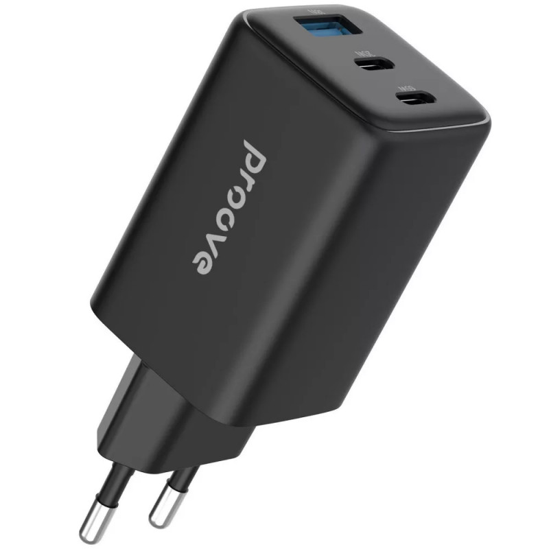 МЗП Proove Pocket GaN 65W (1USB-A/2C) (Black)