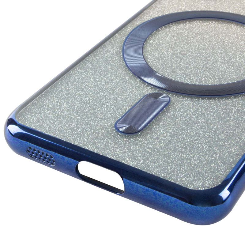 TPU чехол Delight case with Magnetic Safe с защитными линзами на камеру для Samsung Galaxy S21 (Синий / Deep navy) в магазине vchehle.ua