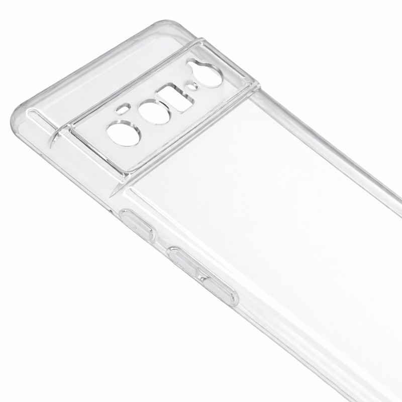 Фото TPU чохол Epic Transparent 1,5mm Full Camera на Google Pixel 6 Pro (Безбарвний (прозорий)) в маназині vchehle.ua