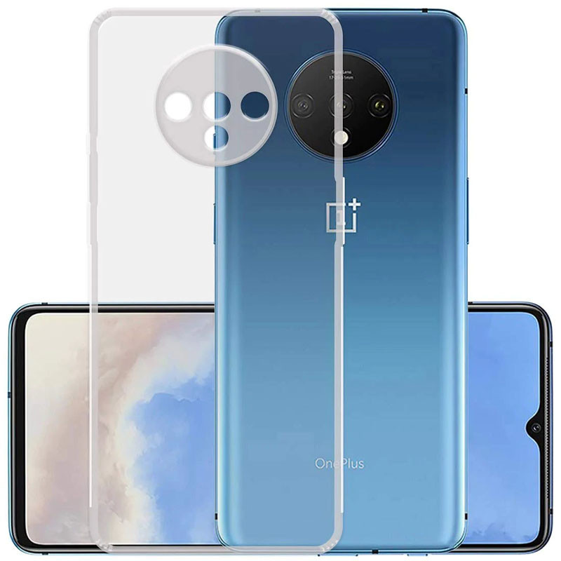 TPU чохол Epic Transparent 1,5mm Full Camera на OnePlus 7T