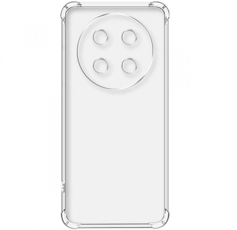 Фото TPU чохол GETMAN Ease logo посилені кути Full Camera на Honor X9c (Безбарвний (прозорий)) на vchehle.ua