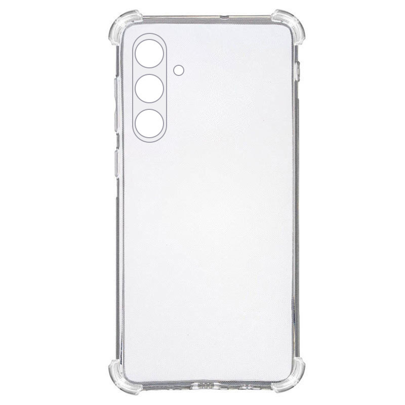Фото TPU чохол GETMAN Ease logo посилені кути Full Camera на Samsung Galaxy S23 FE (Прозорий (прозорий)) на vchehle.ua
