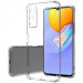 TPU чохол GETMAN Ease logo посилені кути Full Camera на Vivo Y51a (Прозорий (прозорий))