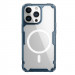 TPU чохол Nillkin Nature Pro Magnetic на Apple iPhone 13 Pro (6.1") (Синій (прозорий))