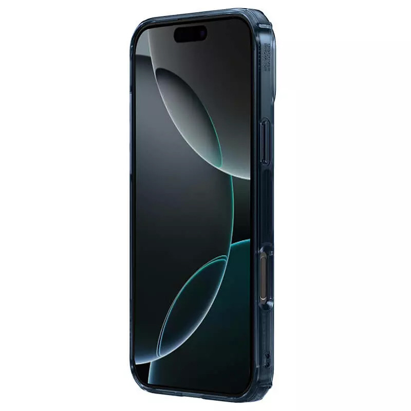 Купить TPU чехол Nillkin Nature Pro Magnetic для Apple iPhone 16 Pro Max (6.9") (Синий (прозрачный)) на vchehle.ua
