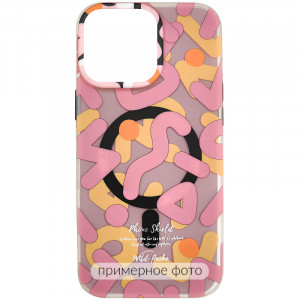 TPU чехол Pastel Chaos with Magnetic Safe для Apple iPhone 16 (6.1")