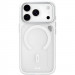 Фото TPU+PC чохол Blueo Frosted Heat Dissipation Stand with Magnetic Fit на Apple iPhone 17 Pro Max (6.9") (Білий / White) на vchehle.ua