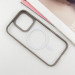 Фото TPU+PC чохол Blueo Skin Friendly Frosted with Magnetic Safe на Apple iPhone 16 Pro Max (6.9") (Сірий) в маназині vchehle.ua