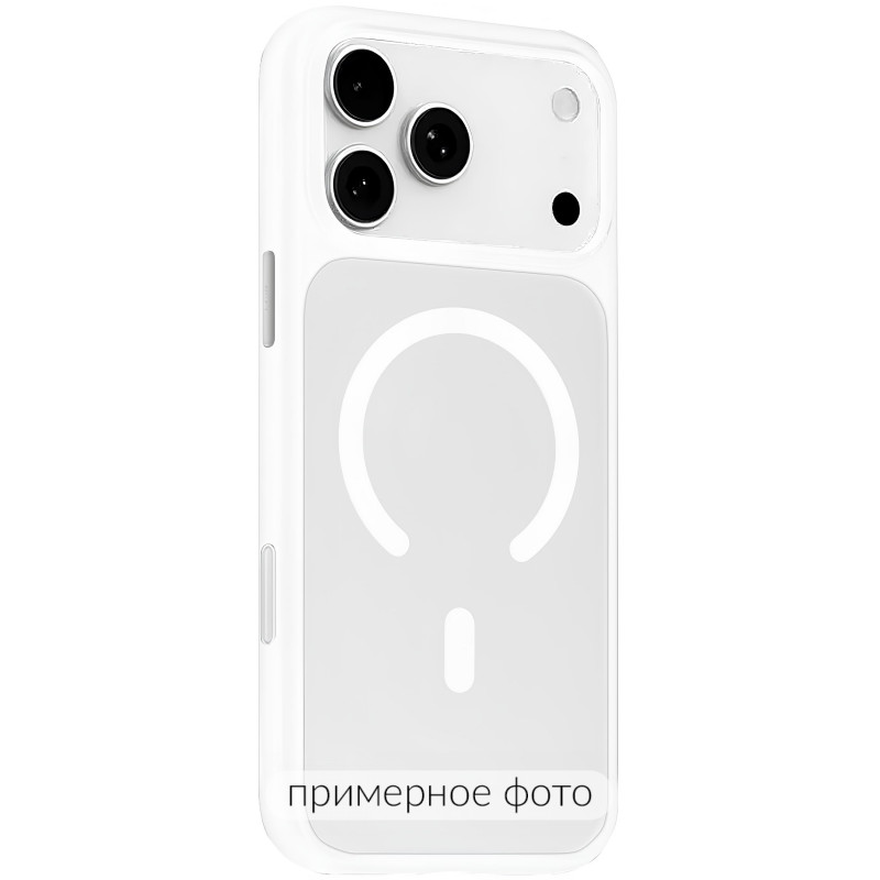 TPU+PC чехол Blueo Skin Friendly Frosted with Magnetic Safe для Apple iPhone 17 (6.3") (Белый / White)
