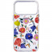 Фото TPU+PC чехол Clear Garden with Magnetic Safe для Apple iPhone 17 Pro (6.3") (Tropical Art) на vchehle.ua