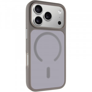TPU+PC чохол Metal Buttons with Magnetic Safe на Apple iPhone 17 Pro Max (6.9")