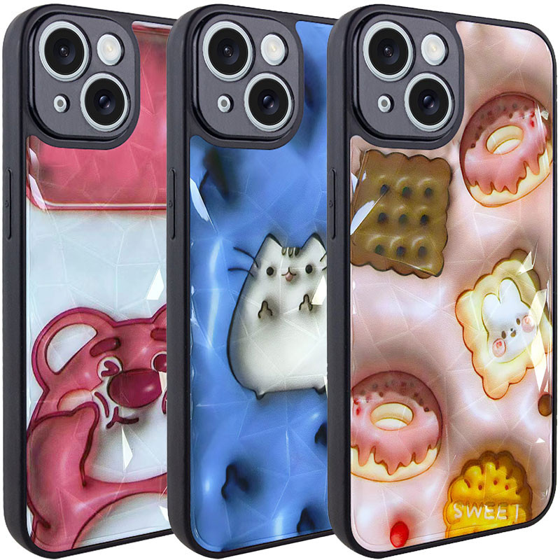 TPU+PC чохол Prisma Fluffie на Apple iPhone 15 (6.1")