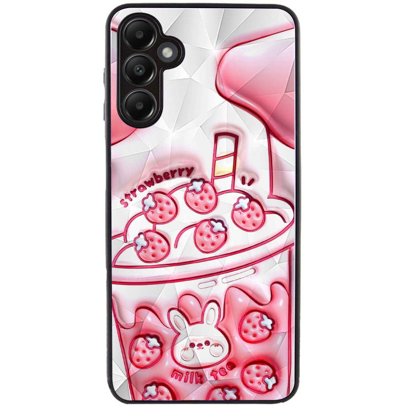 Фото TPU+PC чехол Prisma Fluffie для Samsung Galaxy A25 5G (Strawberry) на vchehle.ua