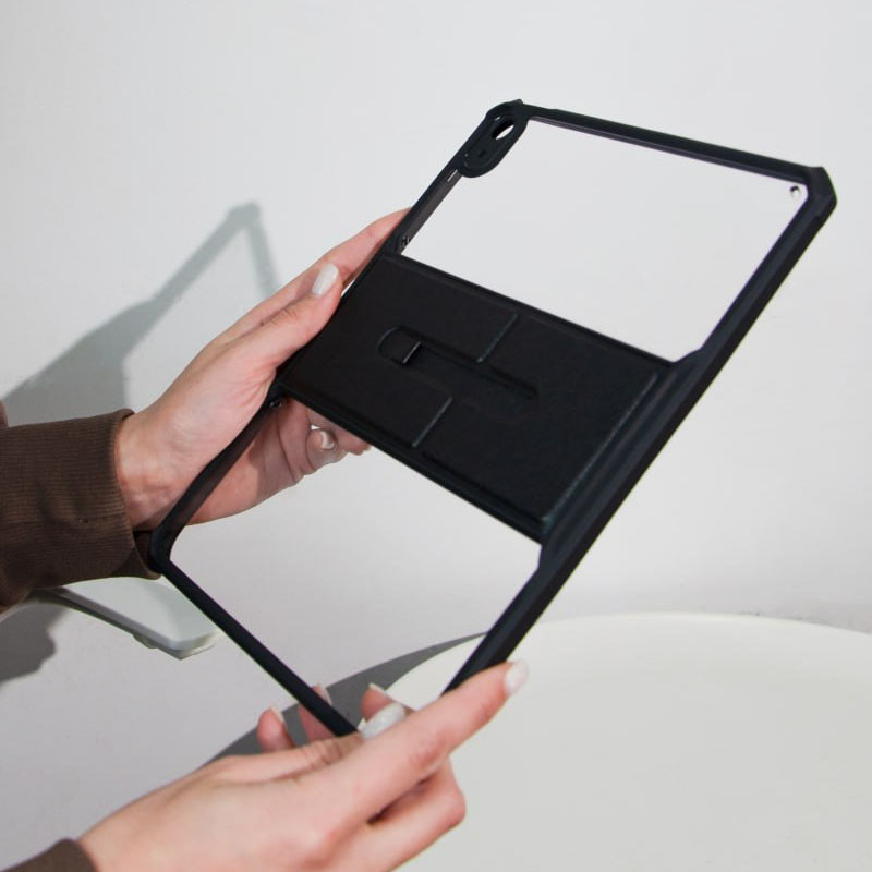 Фото TPU+PC чехол Xundd Stand c усиленными углами для Apple iPad Air 10.9'' (2020-22)/Air 11'' (2024-25) (Черный) в магазине vchehle.ua