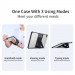 Фото TPU+PC чехол Xundd Stand c усиленными углами для Samsung Galaxy Tab A9 (8.7'') (Черный) в магазине vchehle.ua