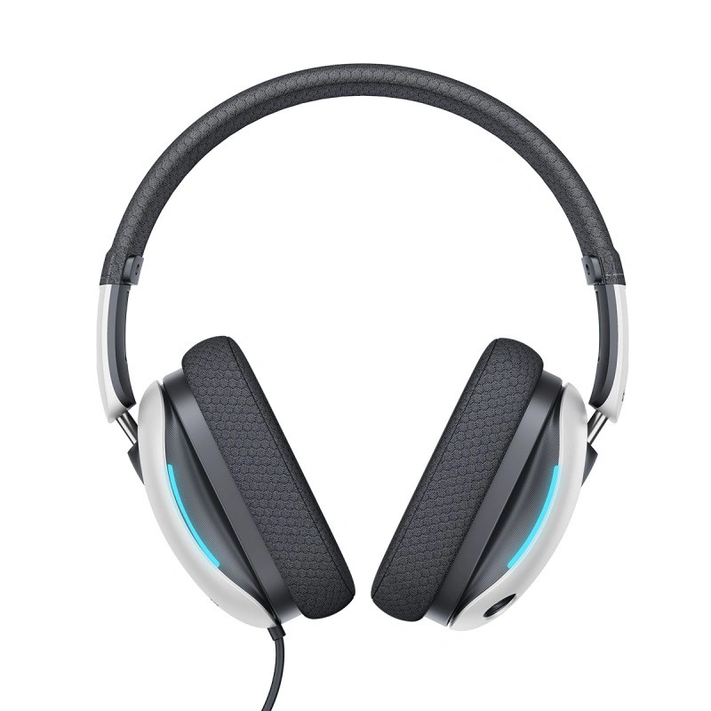 Уценка Накладные наушники Baseus OS GoPlay 1+ Max Gaming (USB-A/2m) (A00181003213-00) (Вскрытая упаковка / Moon White) в магазине vchehle.ua