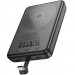 Уцінка Портативне ЗП Power Bank Hoco J133A Triumph PD20W+Type-C з БЗУ 10000 mAh (Пошкоджене пакування / Black) в магазині vchehle.ua