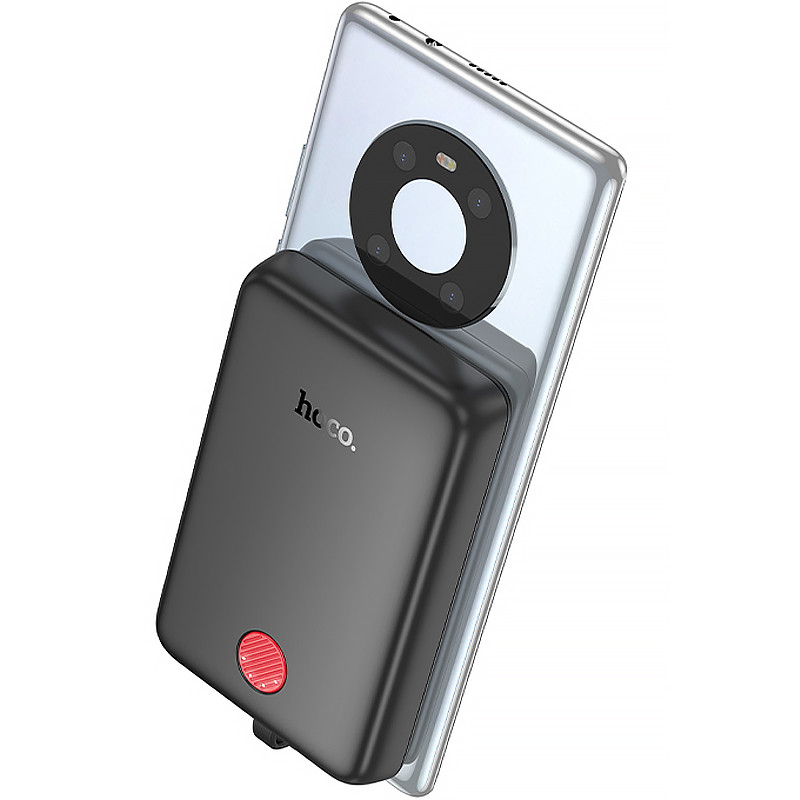 Купити Уцінка Портативне ЗП Power Bank Hoco J133A Triumph PD20W+Type-C з БЗУ 10000 mAh (Пошкоджене пакування / Black) на vchehle.ua