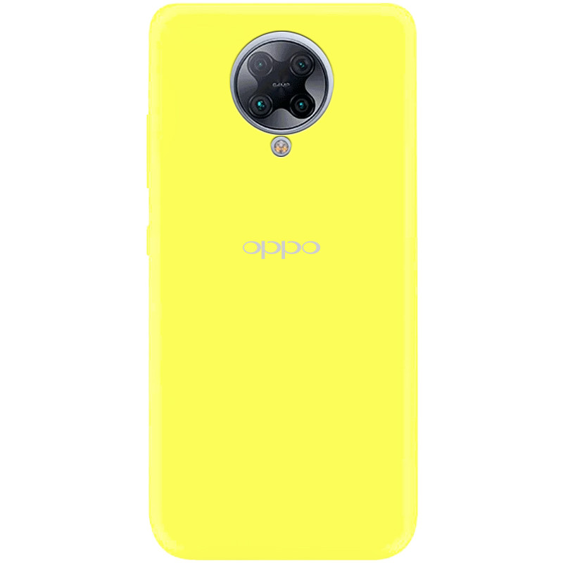 Уцінка Silicone Cover My Color Full Protective (A) для Xiaomi Redmi K30 Pro / Poco F2 Pro (Жовтий / Flash)