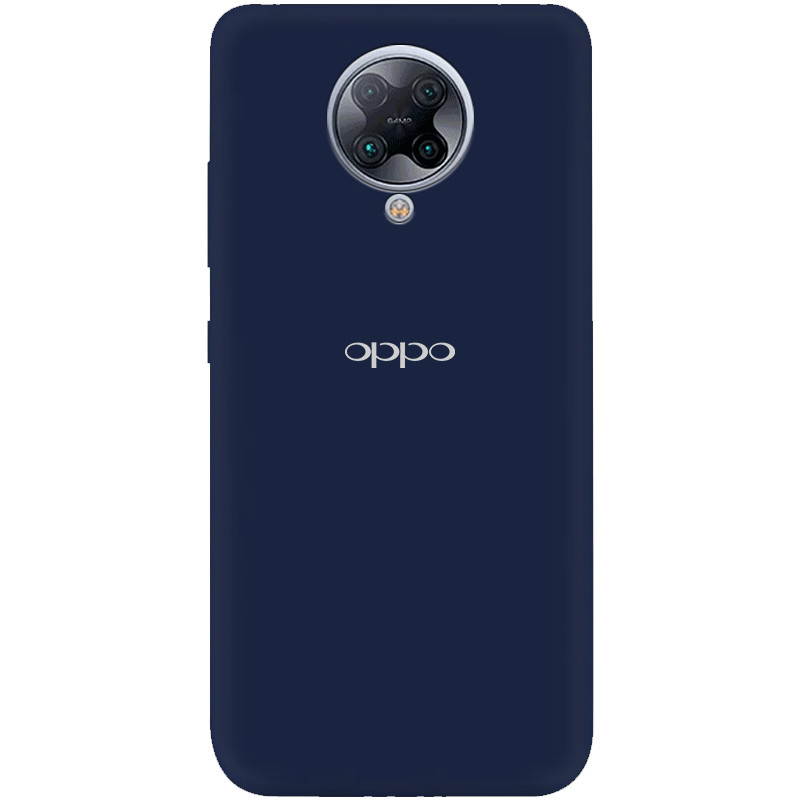 Уценка Silicone Cover My Color Full Protective (A) для Xiaomi Redmi K30 Pro / Poco F2 Pro (Синий / Midnight Blue)