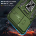 Ударопрочный чехол Camshield Army Ring для Samsung Galaxy S22 (Оливковый / Army Green) в магазине vchehle.ua