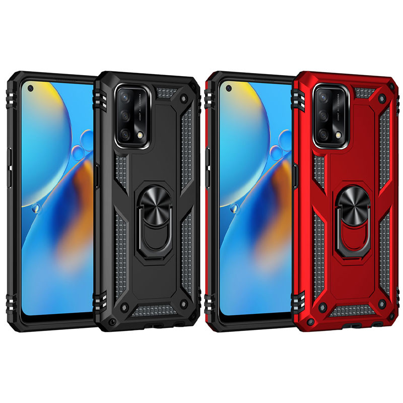 Ударостійкий чохол Serge Ring for Magnet на Oppo A74 4G