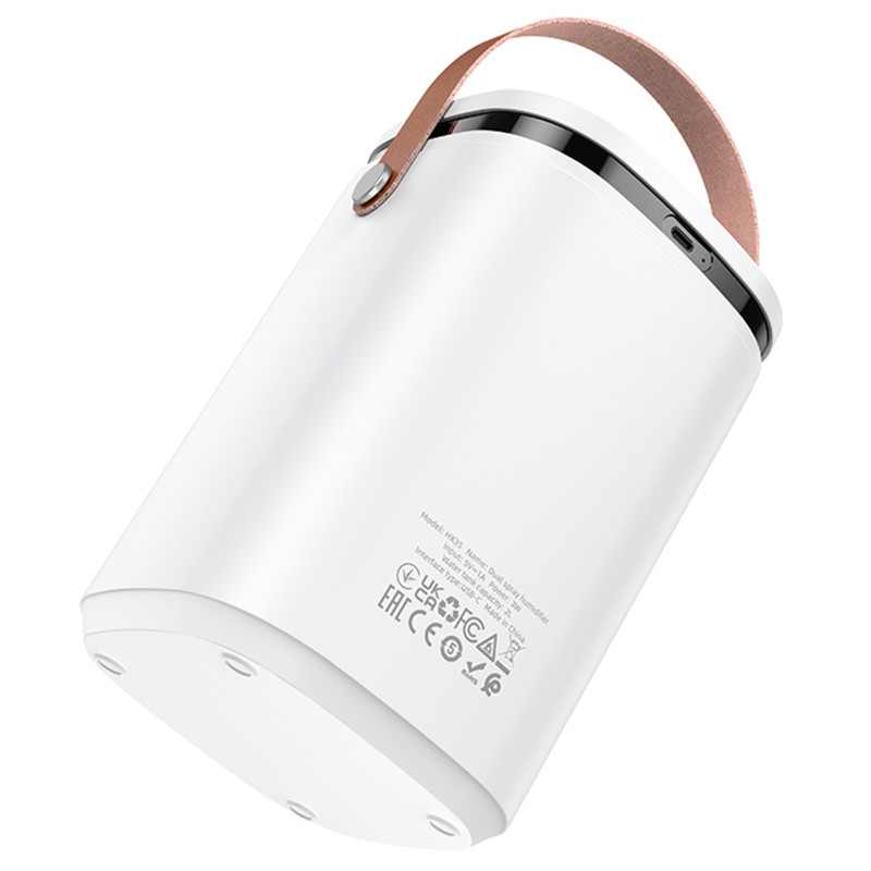 Зволожувач повітря Hoco HX35 Mist 2L double spray (White) в магазині vchehle.ua