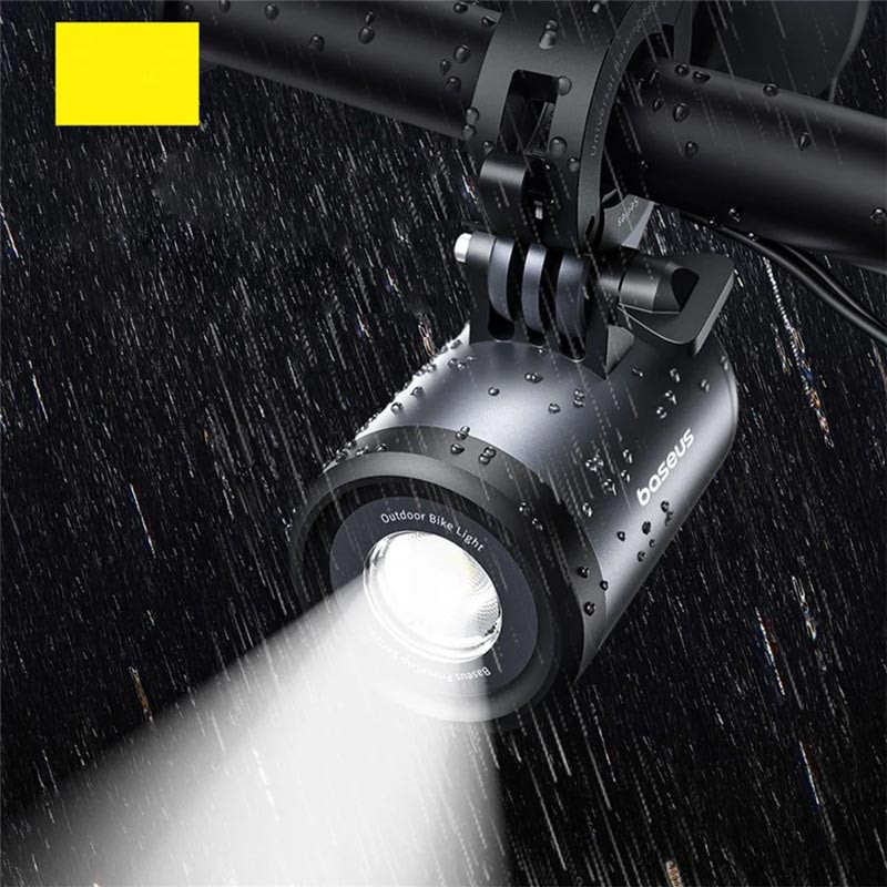 Замовити Вело- Мото-тримач + ліхтар Baseus PrimeTrip Series 2-in-1 (C12569000121-0) (Cosmic Black) на vchehle.ua