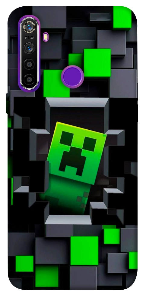 Чехол Creeper window для Realme 5