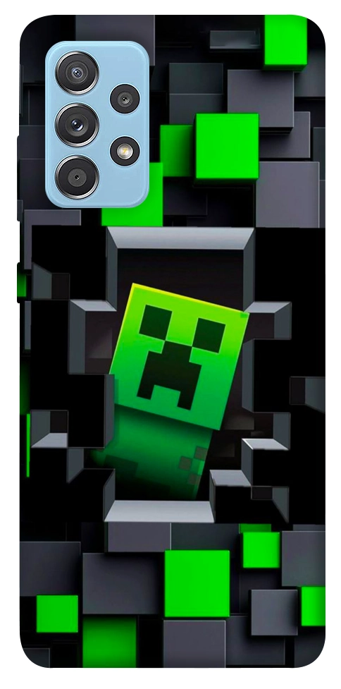 Чехол Creeper window для Galaxy A52