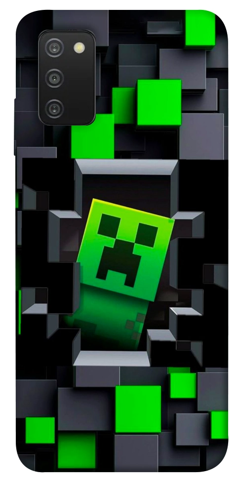 Чехол Creeper window для Galaxy A03s