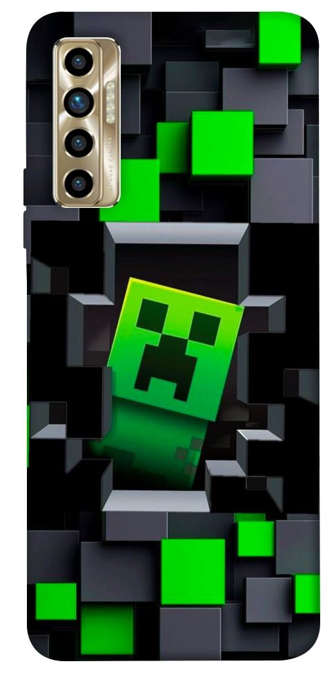 Чехол Creeper window для TECNO Camon 17P
