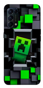 Чехол Creeper window для Oppo Reno 5 4G