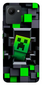 Чехол Creeper window для Realme C30s