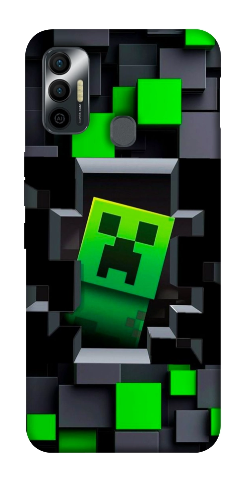 Чехол Creeper window для TECNO Spark 7