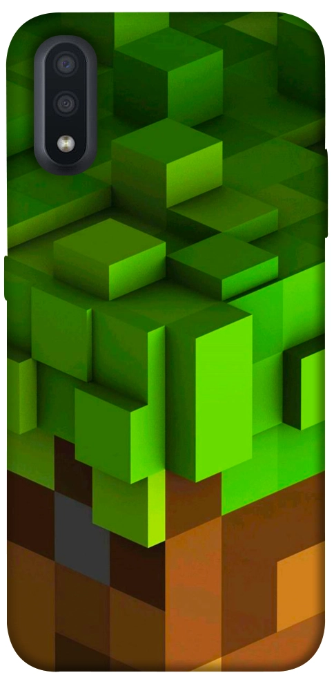 Чехол Grass block для Galaxy A01