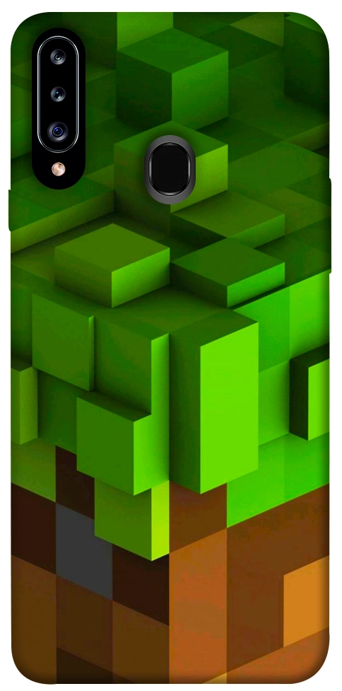 Чехол Grass block для Galaxy A20s (2019)