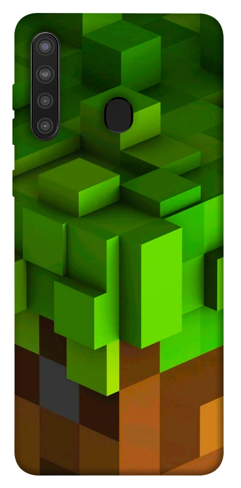 Чохол Grass block для Galaxy A21