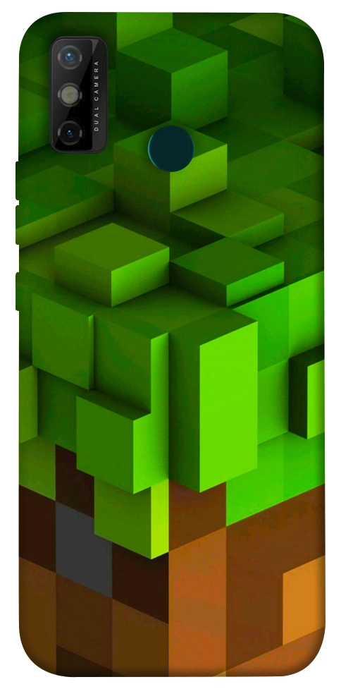 Чехол Grass block для TECNO Spark 6 Go
